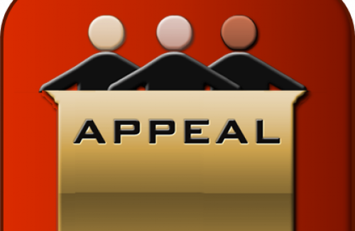 Court bench that says "Appeal"