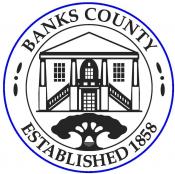 Banks County Established 1853 logo