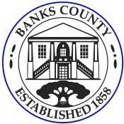 Banks County Established 1853 logo