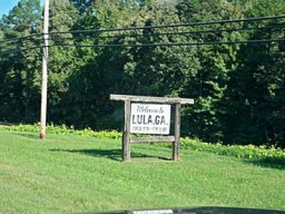 "Welcome to Lula, GA" sign